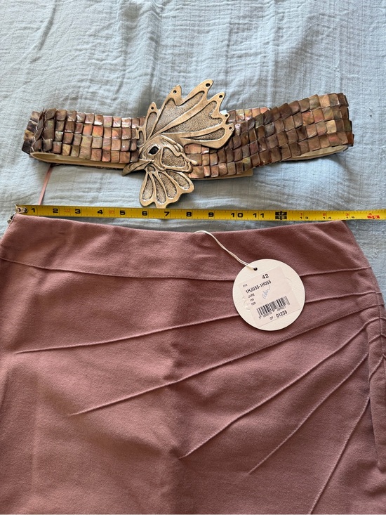 Chloe by Stella McCartney Fall 2001 Runway Amazing Rooster Belt and Skirt Set main image 7
